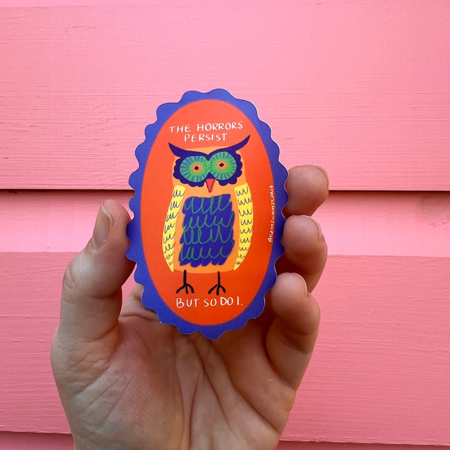 Owl Meme Sticker