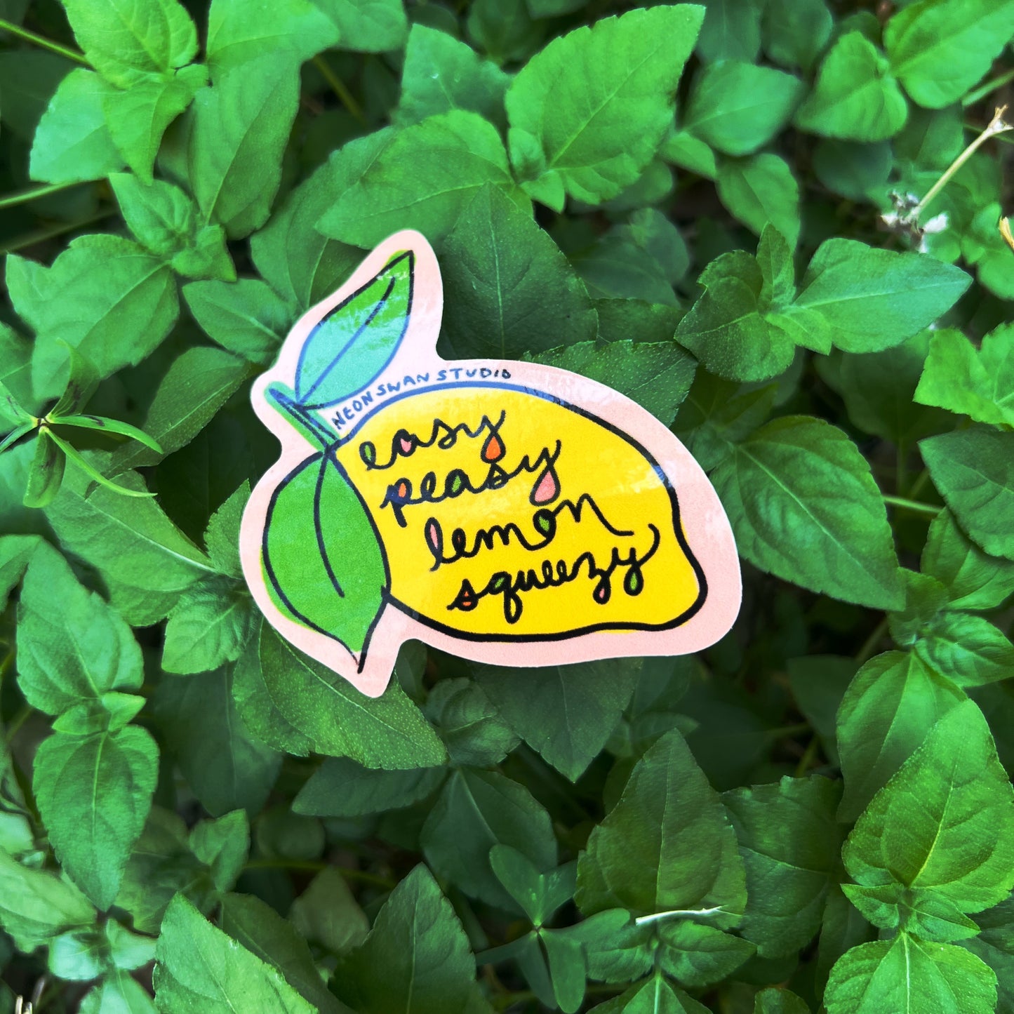 Lemon Squeezy Sticker