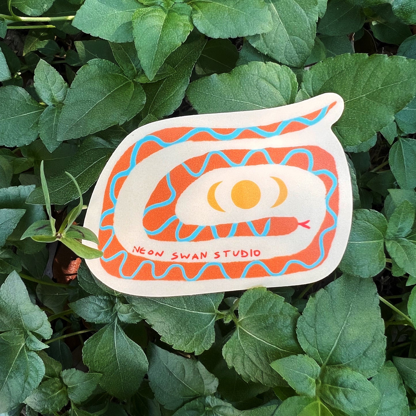 Lunar Snake Sticker