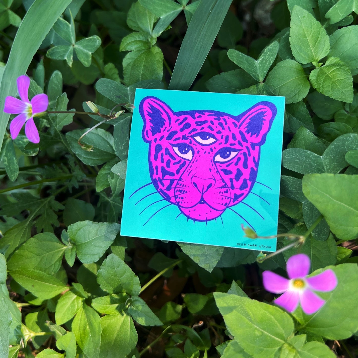 Jaguar Priestess Sticker