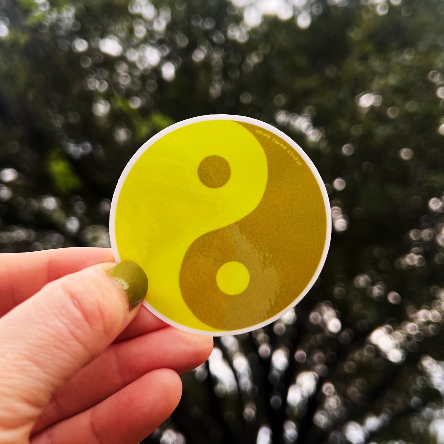 Yin Yang Sticker