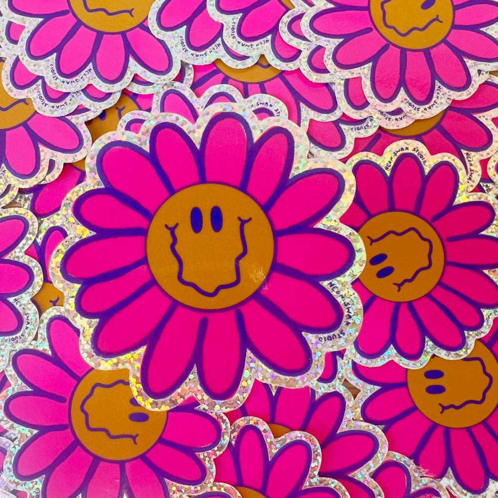 Glitter Sunshine Sticker