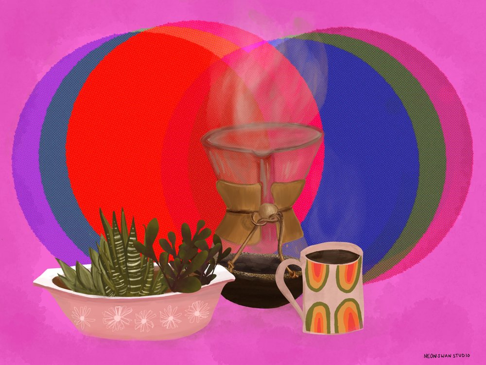 Chromatic Cactus Giclée Print