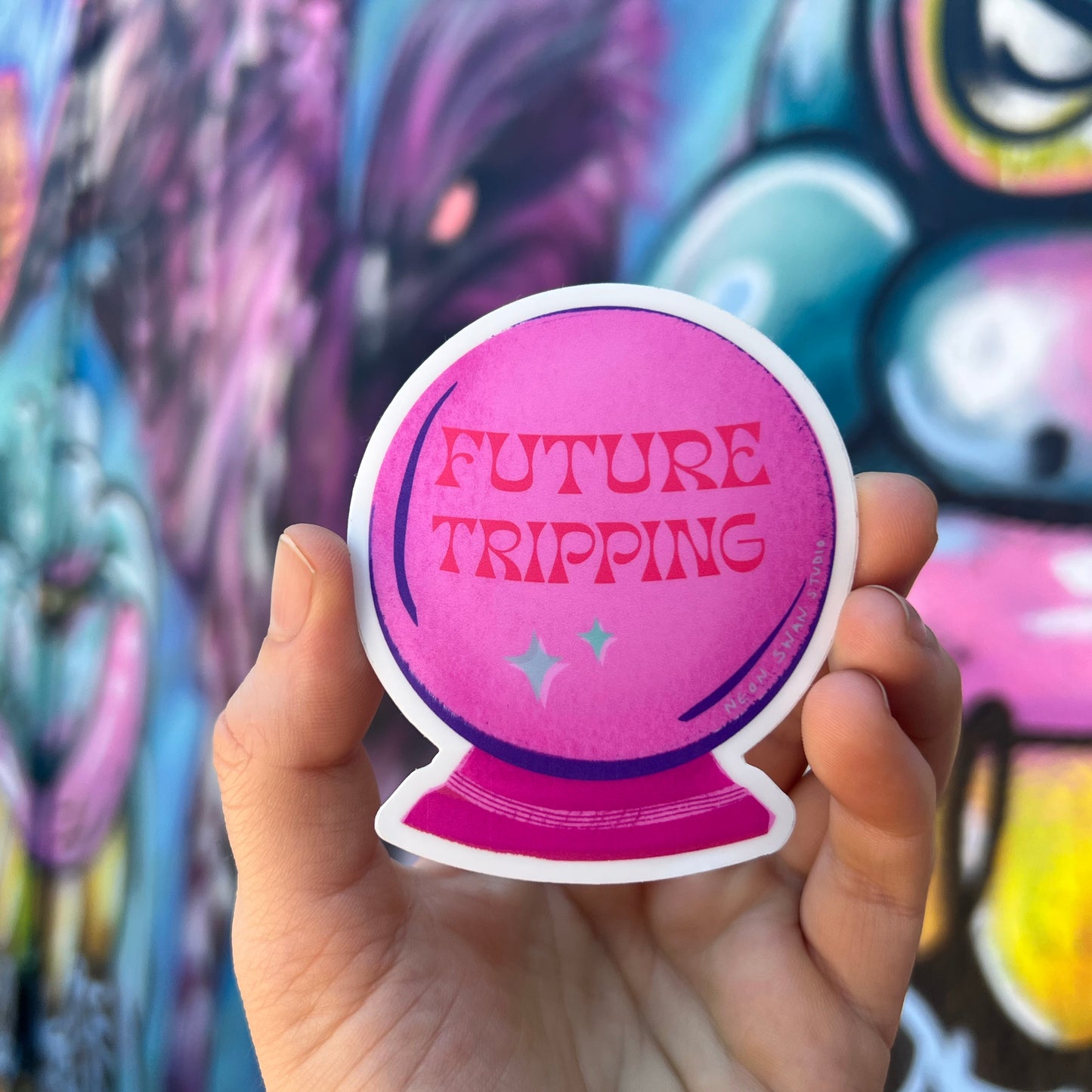 Future Tripping Sticker