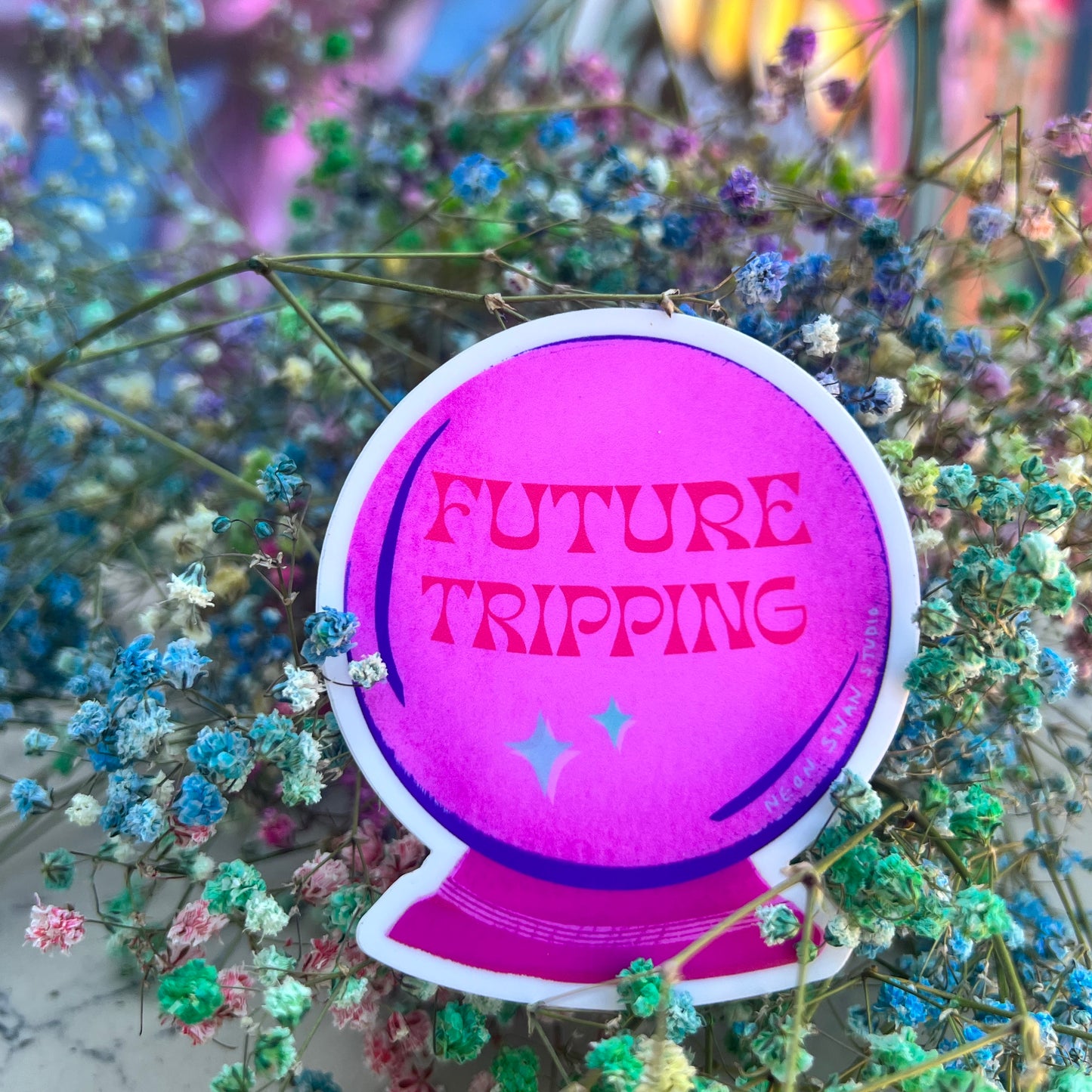 Future Tripping Sticker