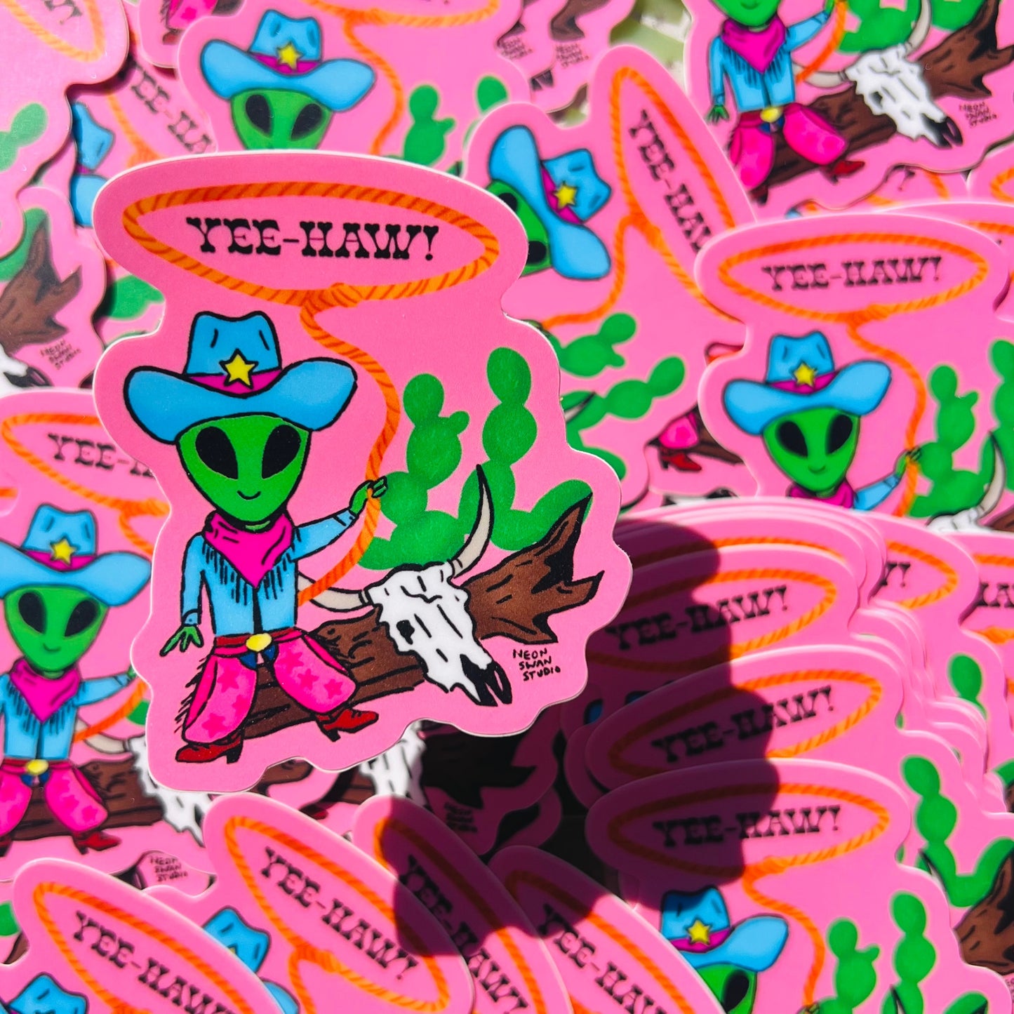 Space Cowboy Sticker