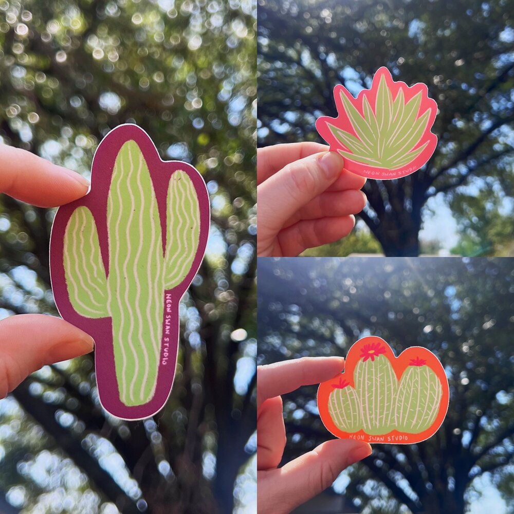 Desert Flora Sticker Pack