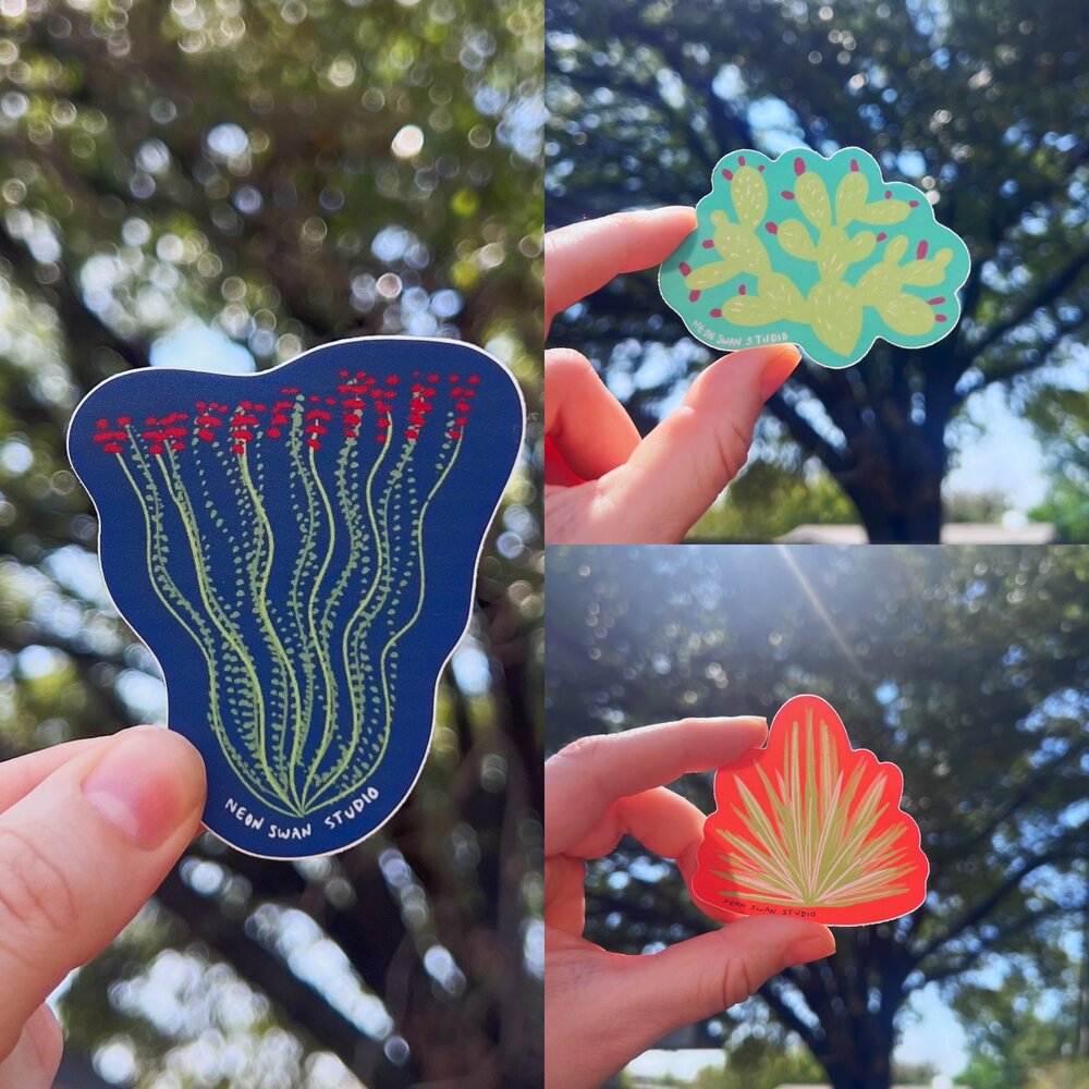 Desert Flora Sticker Pack