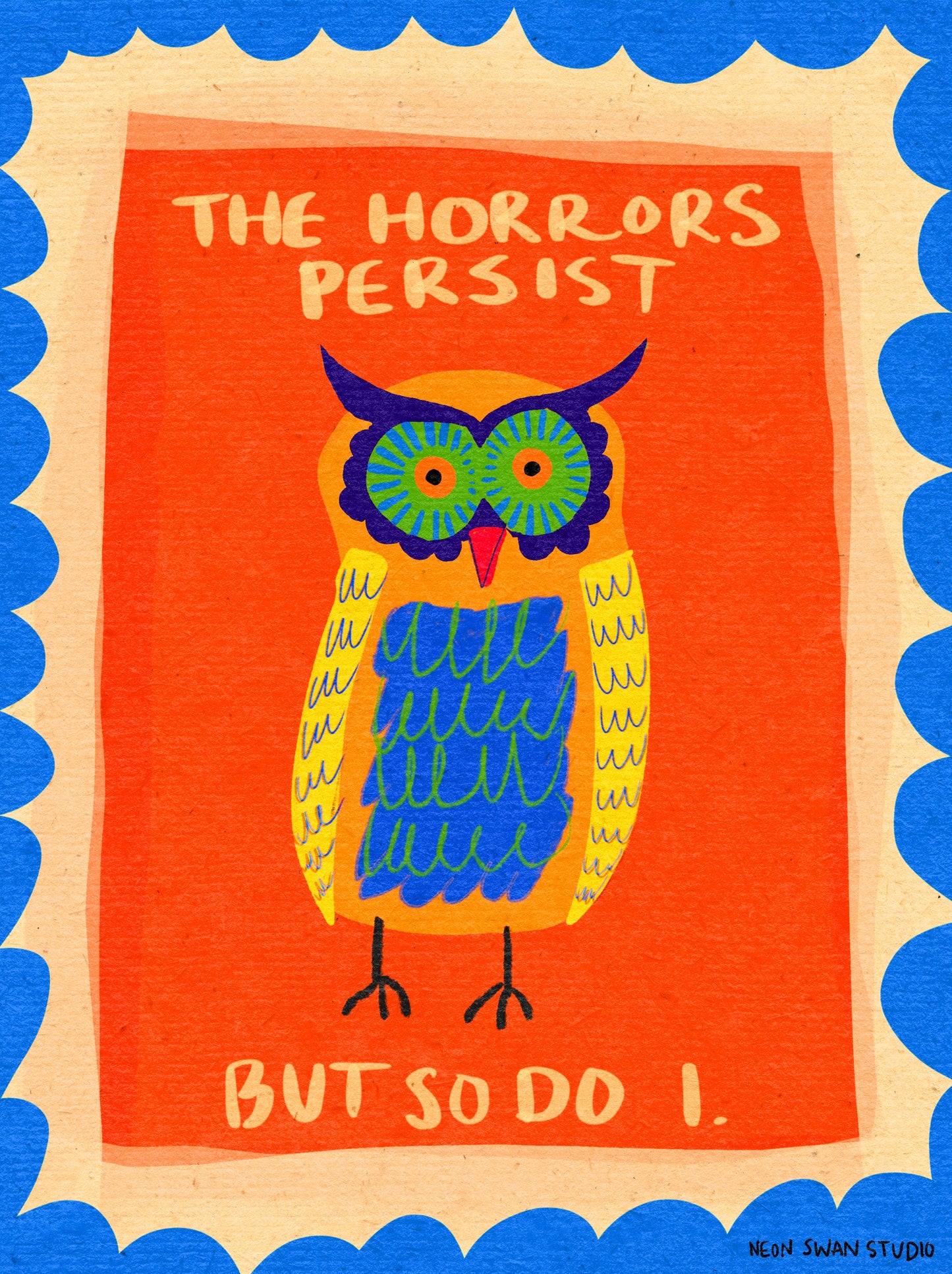 The Horrors Persist Giclée Print