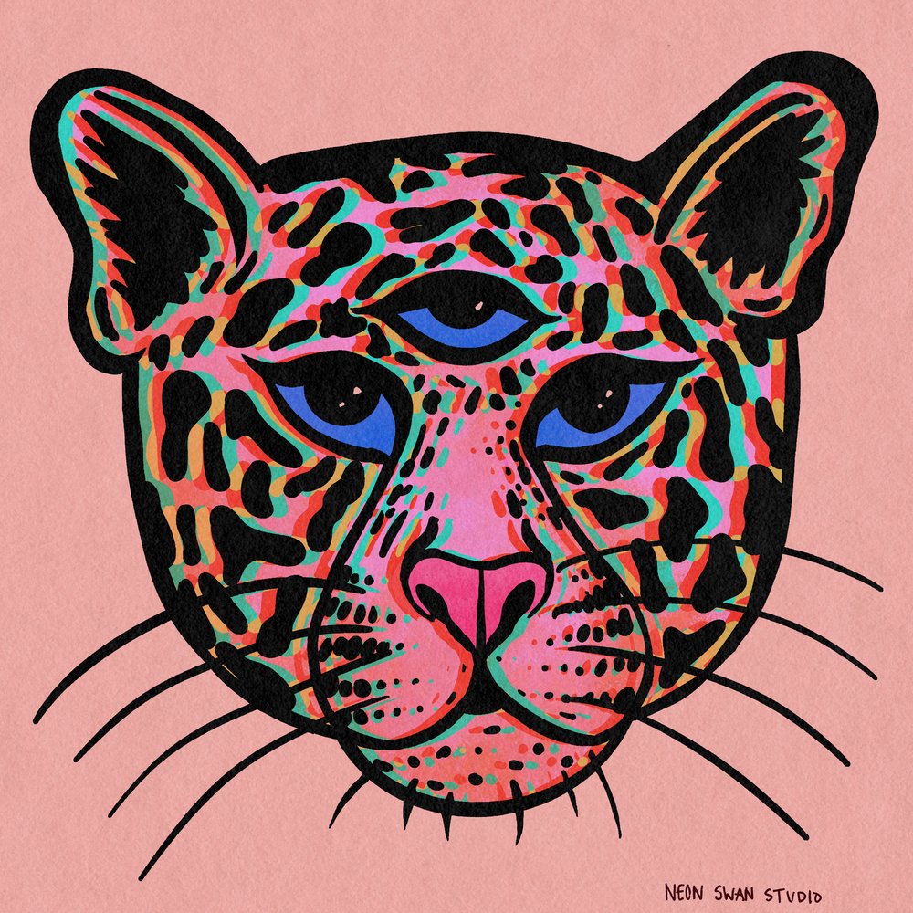 Jaguar Priestess Giclée Print