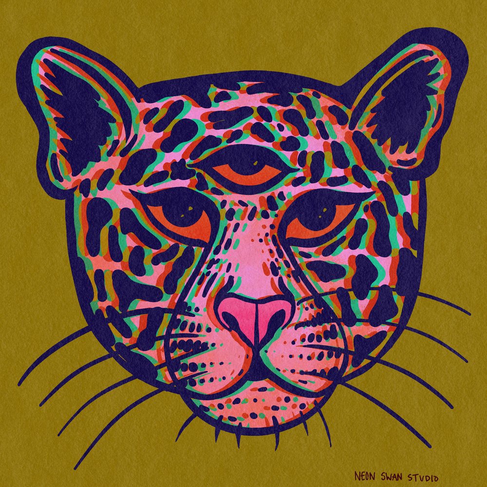 Jaguar Priestess Giclée Print